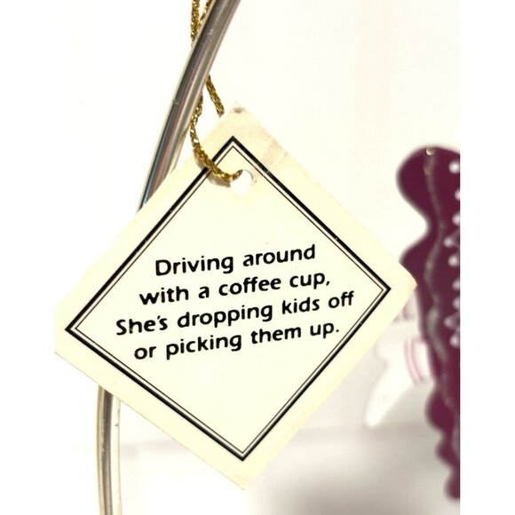 New Karen Rossi Silvestri Fanciful Flights BEST MOM Ornament Christmas Mothers - Picture 6 of 9